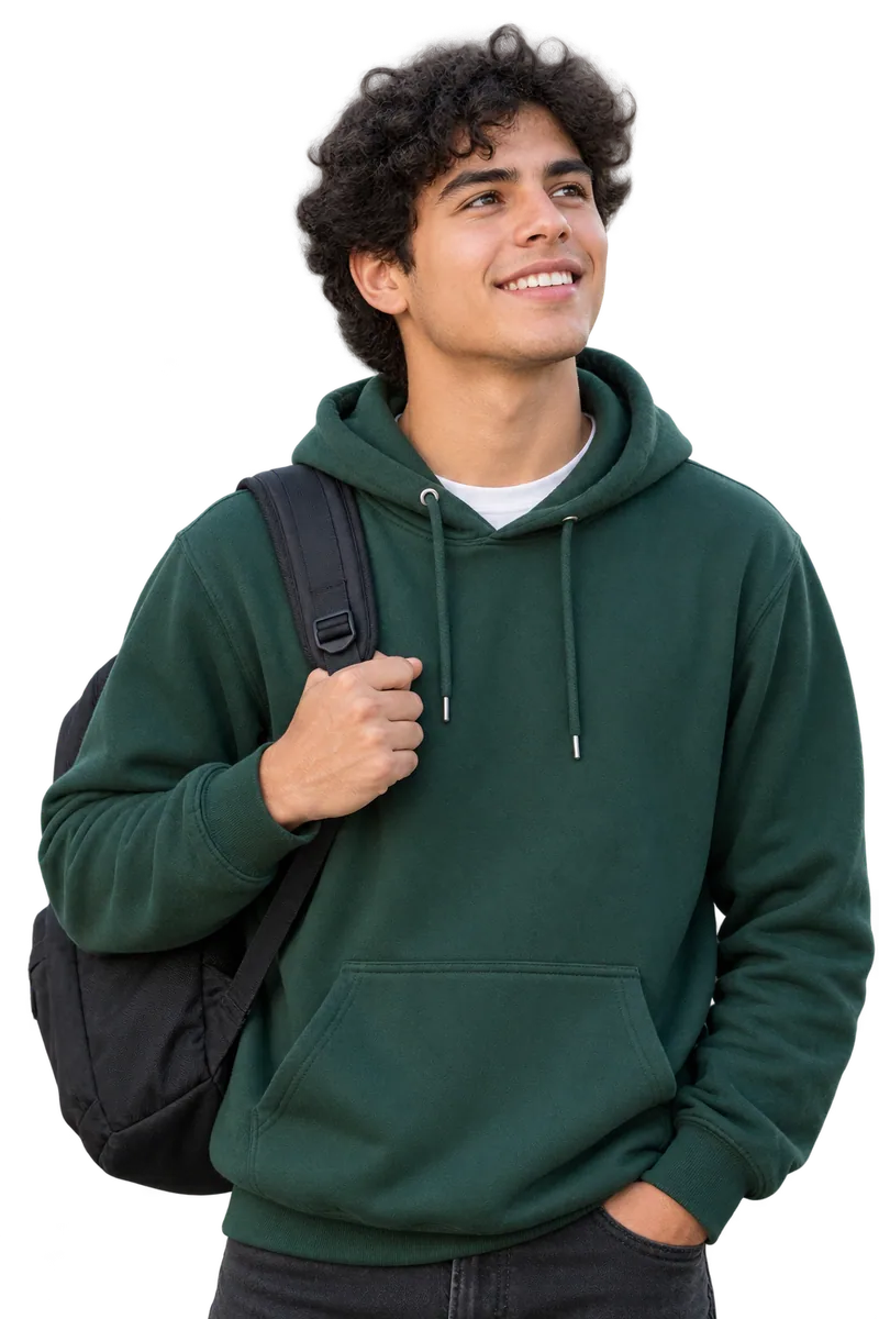 Estudiante revisando opciones de financiación